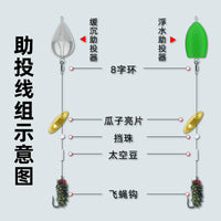Nano Worm Single Hook Fly Fishing Lure for Freshwater Fish