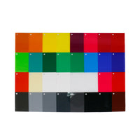 Anti-Static Colored High-Transparency Acrylic Sheet for Engraving, Bending, and Silk Printing