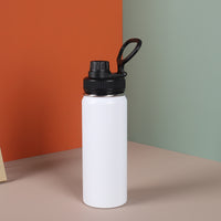 304 Stainless Steel Vacuum Insulated Water Bottle with Direct Drink Lid, Large Capacity Portable for Outdoor Sports