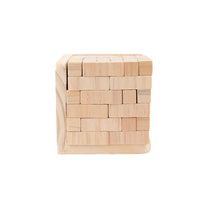 Wooden T54 Magic Cube Puzzle Toy for Adults, Classic Brain Teaser Lock