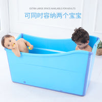 Large Foldable Pet Bathtub for Dogs, Thickened and Extended Pet Bathing Tub