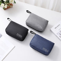 Travel Wet Dry Separation Toiletry Bag Portable Cosmetic Organizer for Men and Women