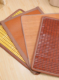 Bamboo Pet Cooling Mat for Dogs and Cats, Summer Sleep Pad