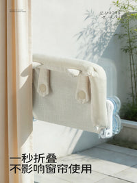 Cat Window Perch Hammock with Suction Cups, All-Season Glass Mounted Cat Bed for Balcony Viewing