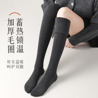 Women's Winter Over-the-Knee Thermal Socks - Thickened Fleece Lined Thigh High & Calf Length Options