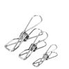 Stainless Steel Multi-functional Clothes Pegs and Foldable Clips for Laundry and Documents