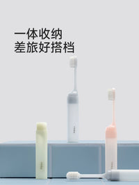FaSoLa Portable Folding Toothbrush Set for Travel