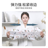 Modern Minimalist PEVA Air Conditioner Cover for Living Room Bedroom, Full Wrap Dustproof Waterproof Oil-proof