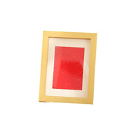 New Chinese Style DIY Photo Frame with Mat Board for Calligraphy and Children's Artwork Display