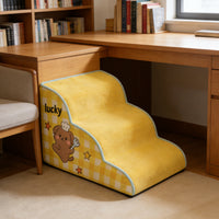 Pet Stairs for Small Dogs and Cats, Washable Ramp for Beds and Sofas