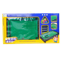 Miniature Billiard Table Set for Kids, Educational Two-Player Game, Parent-Child Interactive Toy