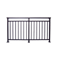 Wrought Iron Stair Handrail Safety Guardrail for Home and Commercial Use
