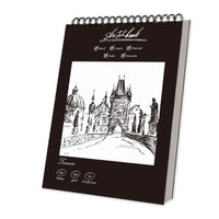 Thickened A4 Sketchbook for Art Students and Kids, Blank Drawing and Painting Pad