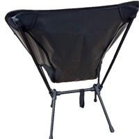 Ultralight Folding Moon Chair for Camping, Fishing, and Beach with Backrest