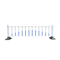 Zinc Steel City Traffic Barrier for Road Isolation and Collision Protection