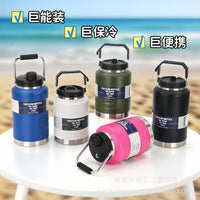Large Capacity 304 Stainless Steel Vacuum Insulated Water Bottle with Magnetic Lid
