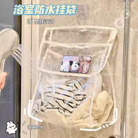 Waterproof Transparent Bathroom Hanging Storage Bag for Clothes