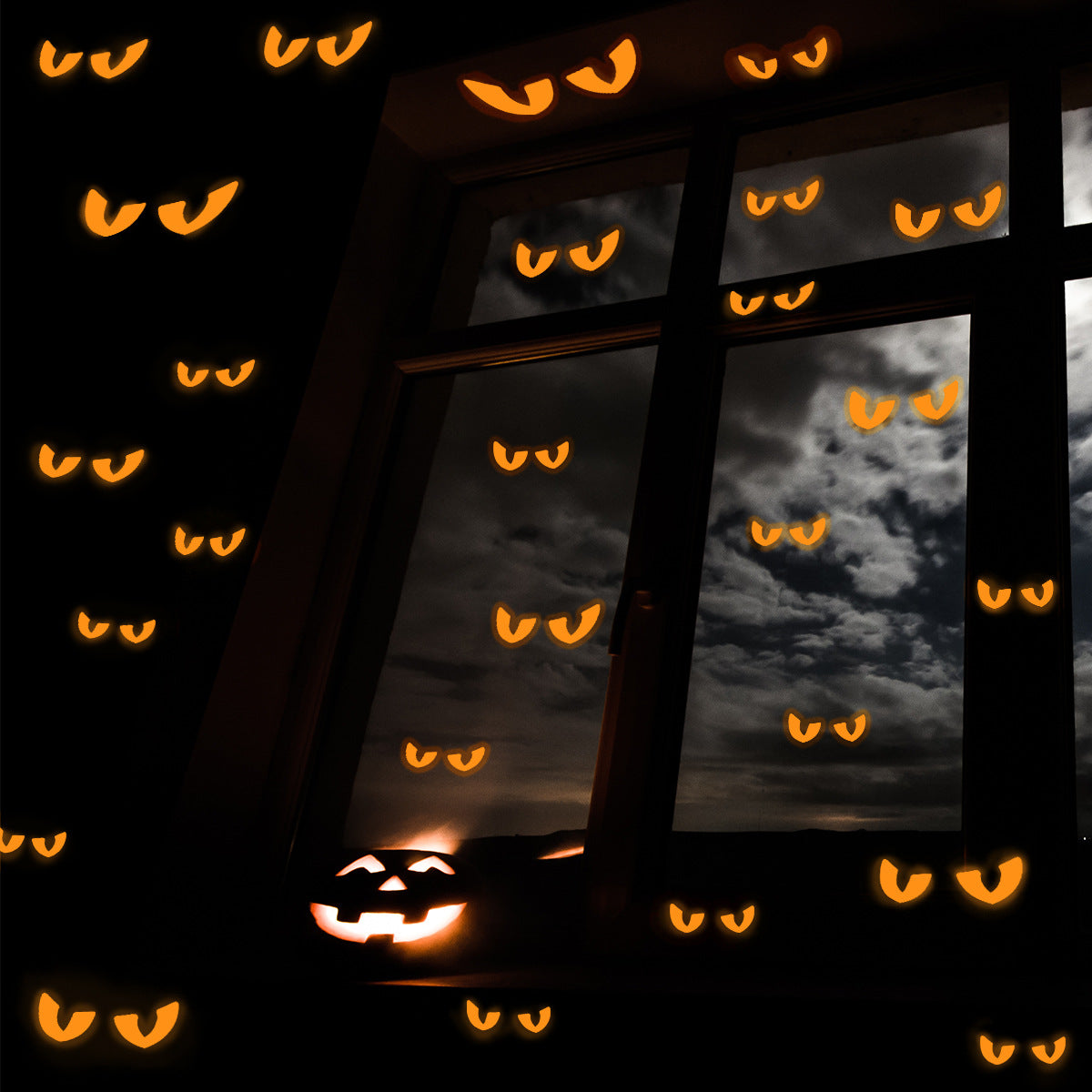 Halloween Luminous Eye Wall Decals for Room Decoration