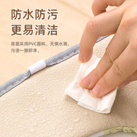 Camellia Toilet Seat Cover, Waterproof, Stain-Resistant, All-Season, Adhesive, Warm Winter Toilet Sticker