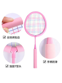 Kids' Badminton Racket Set for Sensory Training & Early Education, Ages 6+
