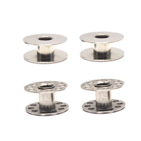 Household Vintage Sewing Machine Bobbins Metal with Hole for Foot Pedal Lockstitch Bottom Thread Core Sewing Accessories