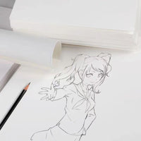 Thickened All-Wood Pulp Sketch Paper for Art Students, 4K/8K Watercolor and Pencil Drawing