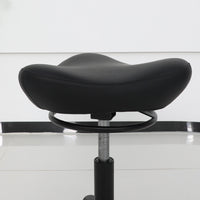 Adjustable Swivel Salon Stool with Wheels for Hairdressers and Barbers