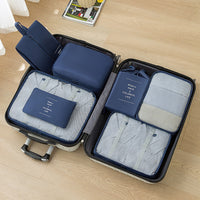 Travel Storage Organizer Set Portable Large Capacity Handbag Luggage Classification Pouch Clothes Packing Cubes
