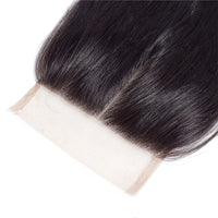 HD Transparent Lace Closure Hair Piece, 100% Human Hair
