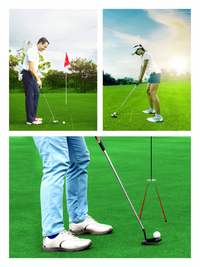 Golf Alignment Stick Training Aid for Posture Correction and Swing Practice