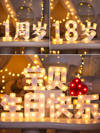 Happy Birthday LED Neon Sign for Car Trunk Decor, Proposal, Valentine's Day, and Party Ambiance