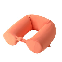 Cooling U-Shaped Travel Neck Pillow with Adjustable Memory Foam for Office Naps