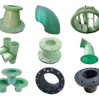Fiberglass Pipe Fittings for Drainage, Exhaust, and Wiring Connections