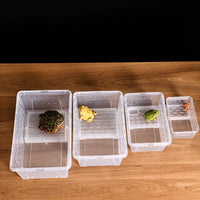 Turtle Tank with Basking Platform, Reptile Habitat for Terrapins, Frogs, and Other Small Reptiles