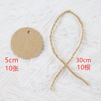 Floral Decoration Card Gift Box Message Card Handwritten Greeting Card Decorative Tag Wholesale