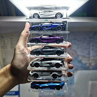 1:64 Diecast Car Display Shelf for Tomica Hot Wheels Matchbox Miniatures