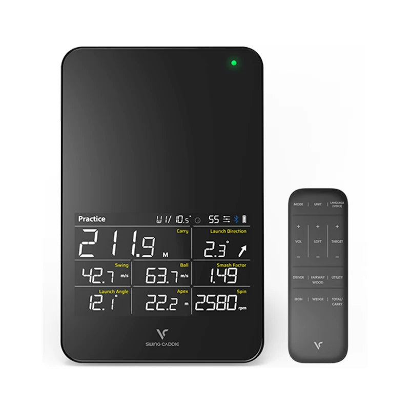 Voice Caddie SC4 PRO Golf Launch Monitor & Swing Analyzer Portable Simulator