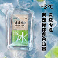 Cooling Mint Ice Towel for Outdoor Sports and Heatstroke Prevention