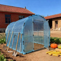 Portable Greenhouse for Plants, Walk-in Hot House with Reinforced Cover for Outdoor Garden
