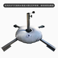 Outdoor Cross Umbrella Base Stand for Sunshade Advertising Umbrella