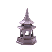 New Chinese Style Ceramic Pagoda Pavilion for Fish Tank Aquascaping Decoration