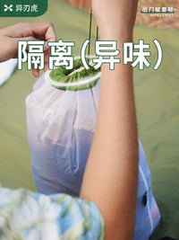 Portable Travel Laundry Bag, Waterproof Foldable Clothes Storage Organizer for Outdoor Trips