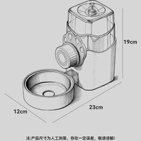Pet Hanging Water Dispenser for Cages - Automatic Feeder for Cats and Dogs