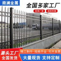 Heavy-Duty Steel Fence Panel for Schools, Factories, and Gardens - Customizable Security Barrier