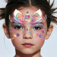 Kids Face Painting Stencils DIY Makeup Templates for Stage and Parties