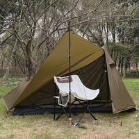 15D Single Silicone Lightweight 1-Person Tent for Camping Hiking, Waterproof & Mosquito-Proof, 4-Season