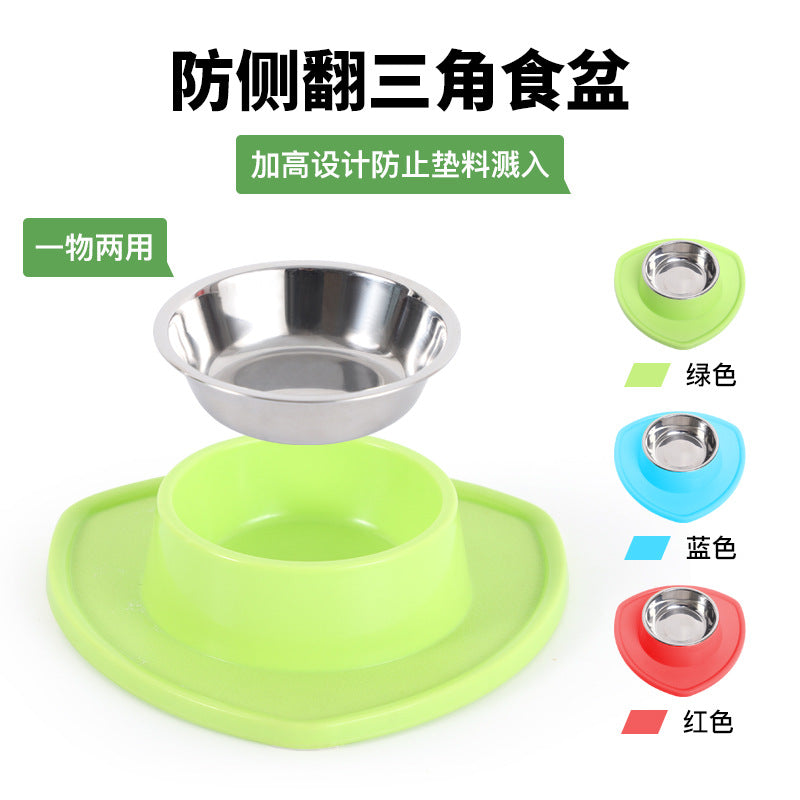 Quail and Chick Feeder Waterer Set - Anti-Tip Ceramic Food and Water Trough for Small Poultry