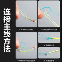 PE Fishing Rod Tip Connector Loop for Main Line Reinforcement