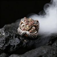 Chinese Style Lion Dance Guru Bead for Bodhi Bracelet DIY Jewelry Accessory