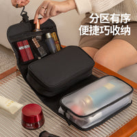 Foldable Hanging Travel Toiletry Bag with Large Capacity